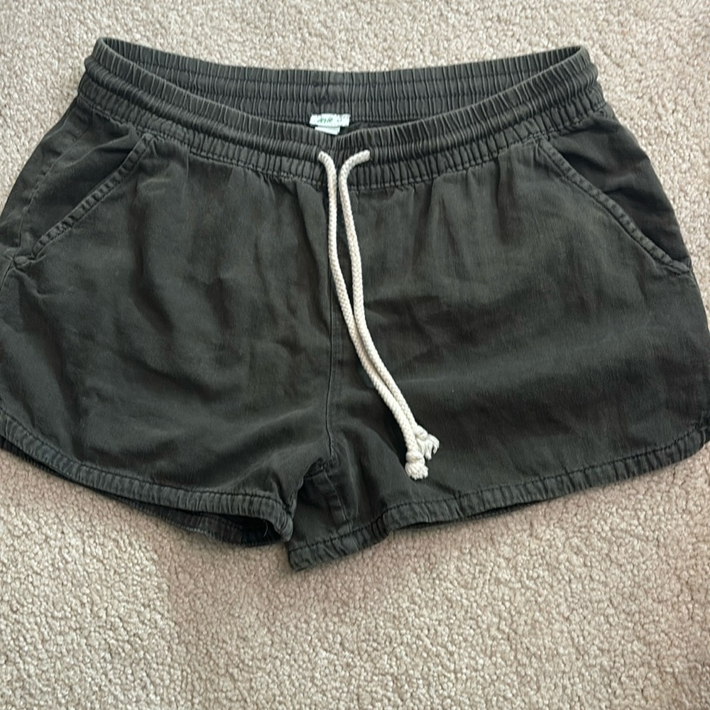 Aerie small Jean grey shorts